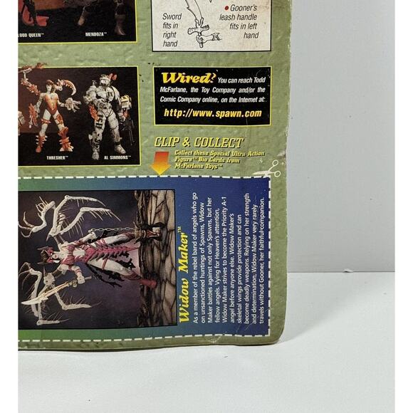 Widow Maker With Wings McFarlane Spawn Series 5 Accessories Sword Bat 10144 - Picture 13 of 16